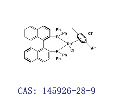 氯代[(R)-(+)-2,2-二(二苯基膦)-1,1-聯(lián)萘](P-傘花素)氯化釕(II)